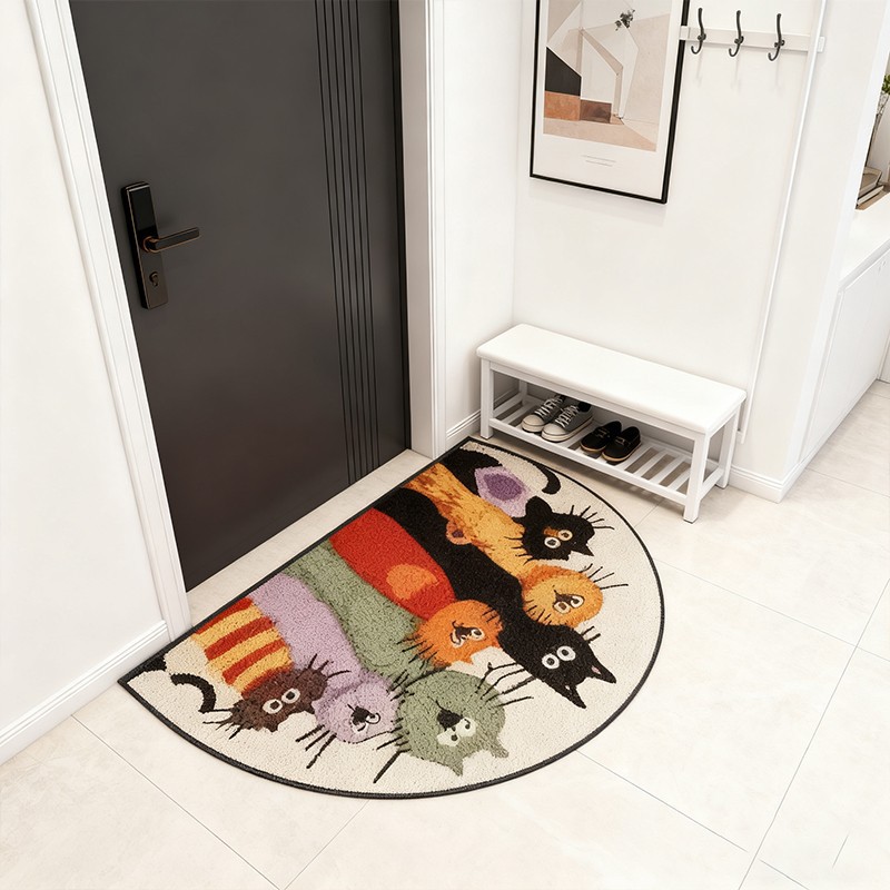 Half Circle Cat Carpet factory